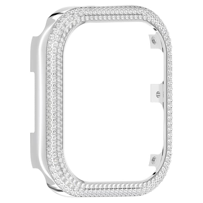 Funda brillante para Apple Watch® Serie 7, 41 mm, tono plateado Funda brillante para Apple Watch® Serie 7, 41 mm, tono plateado