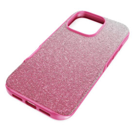 Funda para smartphone con degradado de color intenso, iPhone® 16 Pro, rosa