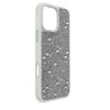 Funda para smartphone con diseño de cristales dispersos, iPhone® 16 Pro Max, tono plateado Funda para smartphone con diseño de cristales dispersos, iPhone® 16 Pro Max, tono plateado