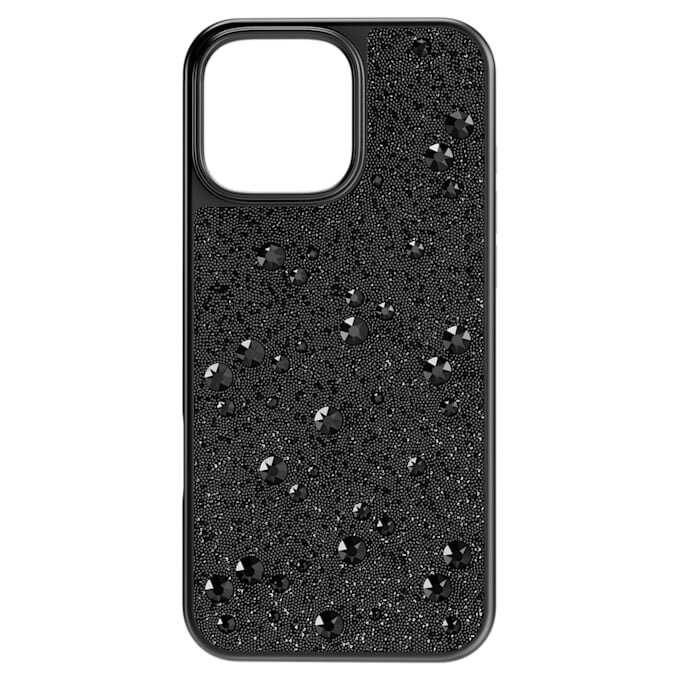 Funda para smartphone con diseño disperso, iPhone® 16 Pro Max, negro Funda para smartphone con diseño disperso, iPhone® 16 Pro Max, negro