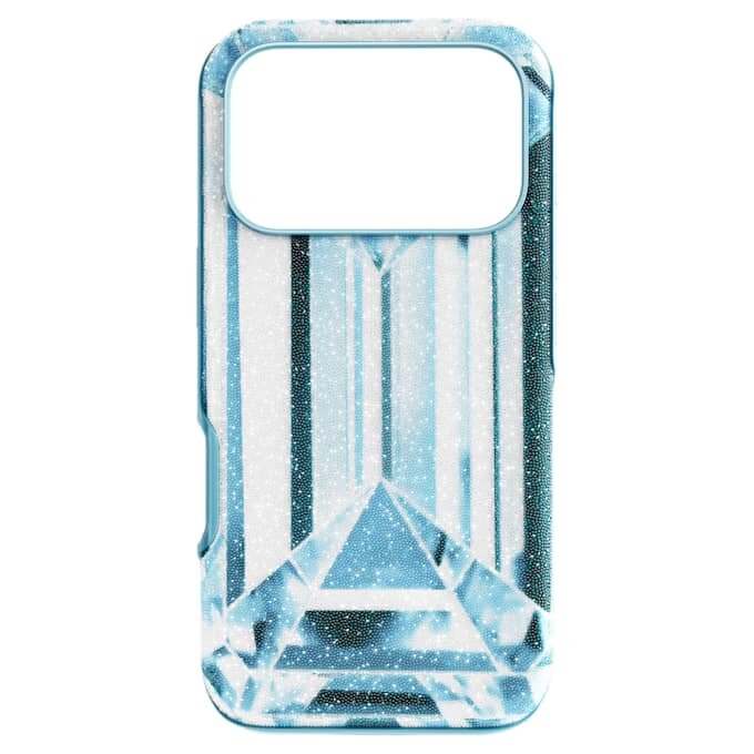 Funda para smartphone con efecto cristal, iPhone® 17 Pro, azul Funda para smartphone con efecto cristal, iPhone® 17 Pro, azul