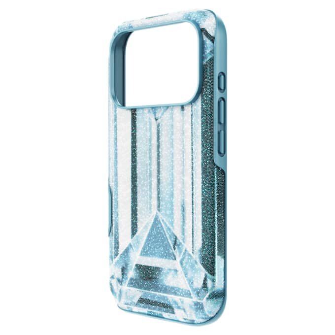 Funda para smartphone con efecto cristal, iPhone® 17 Pro, azul Funda para smartphone con efecto cristal, iPhone® 17 Pro, azul