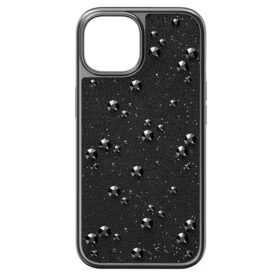 Funda para smartphone High con cristales de parte trasera plana, iPhone® 15, negro