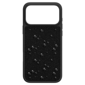 Funda para smartphone High con cristales en la parte trasera plana, iPhone® 17 Pro Max, negro Funda para smartphone High con cristales en la parte trasera plana, iPhone® 17 Pro Max, negro