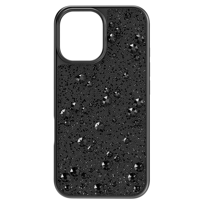 Funda para smartphone High con diseño disperso, iPhone® 16, negro Funda para smartphone High con diseño disperso, iPhone® 16, negro