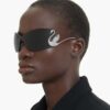 Gafas de sol tipo máscara, Cisne, SK7020, gris
