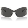 Gafas de sol tipo máscara, Cisne, SK7020, gris