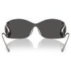 Gafas de sol tipo máscara, Cisne, SK7020, gris