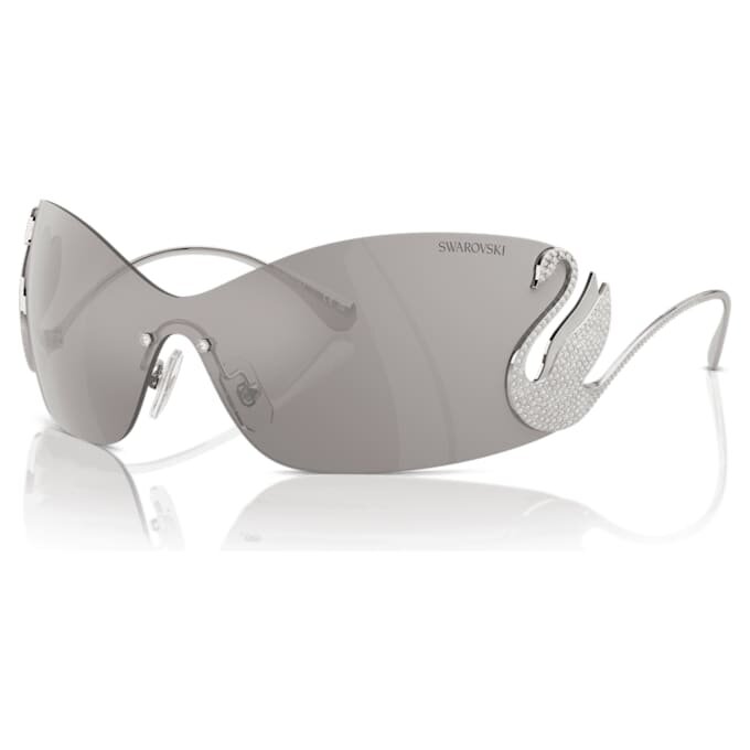 Gafas de sol tipo máscara, Swan, Sk7020, tono plateado Gafas de sol tipo máscara, Swan, Sk7020, tono plateado