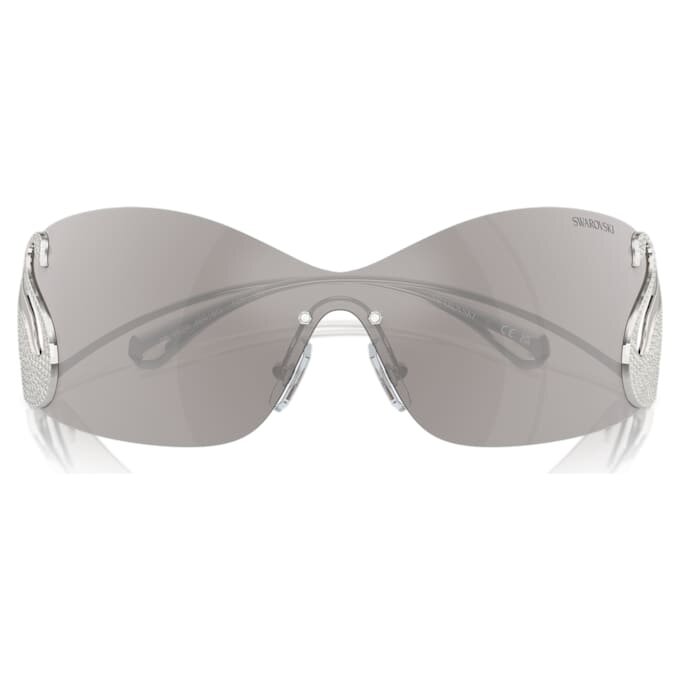 Gafas de sol tipo máscara, Swan, Sk7020, tono plateado Gafas de sol tipo máscara, Swan, Sk7020, tono plateado
