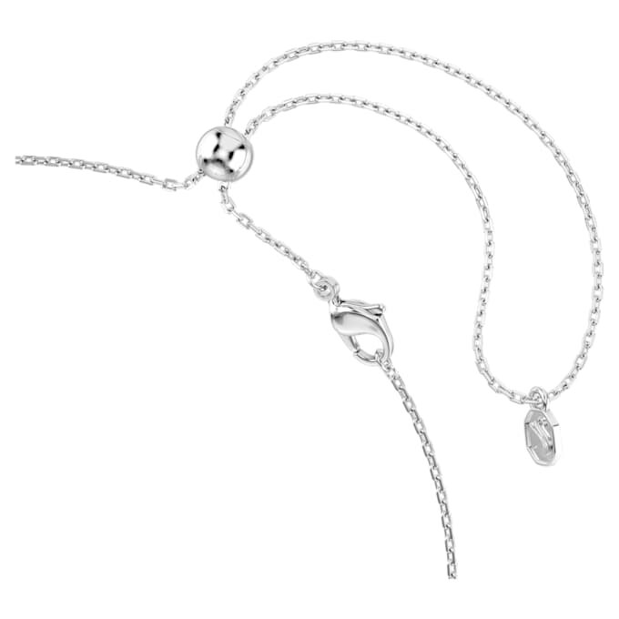 Gargantilla Ariana Grande X Swarovski con cortes mixtos, flor, multicolor, chapada en rodio Gargantilla Ariana Grande X Swarovski con cortes mixtos, flor, multicolor, chapada en rodio