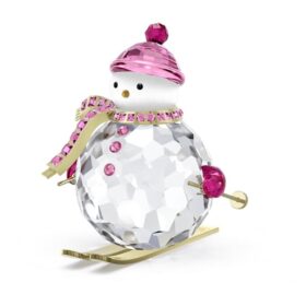 Holiday Cheers: Muñeco de nieve Dulcis rosa
