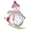 Holiday Cheers: Muñeco de nieve Dulcis rosa Holiday Cheers: Muñeco de nieve Dulcis rosa