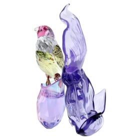 Idyllia: pinzón de Gould y orquídea