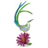 Idyllia: pájaro azucarero y flor de cactus Idyllia: pájaro azucarero y flor de cactus
