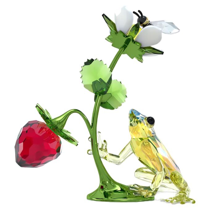 Idyllia: Rana, abeja y fresa Idyllia: Rana, abeja y fresa