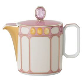 Jarra para crema Idyllia de porcelana, rosa