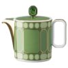 Jarra para crema Signum de porcelana, verde Jarra para crema Signum de porcelana, verde
