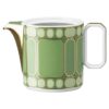 Jarra para crema Signum de porcelana, verde Jarra para crema Signum de porcelana, verde