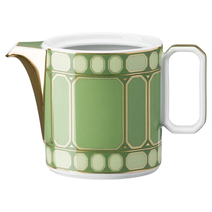 Jarra para crema Signum de porcelana, verde Jarra para crema Signum de porcelana, verde