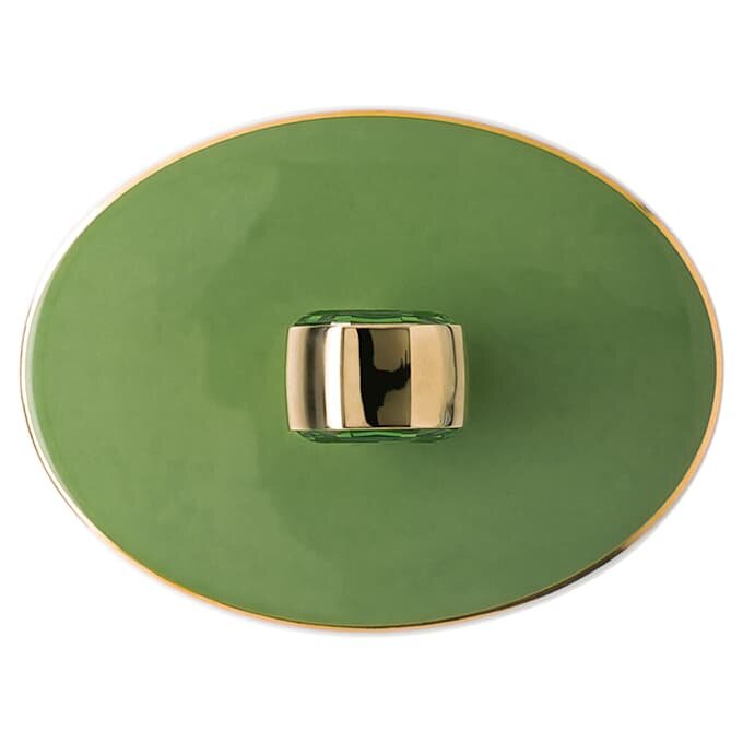 Jarra para crema Signum de porcelana, verde Jarra para crema Signum de porcelana, verde