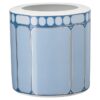 Jarrón Signum de porcelana, ancho, azul Jarrón Signum de porcelana, ancho, azul