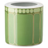 Jarrón Signum de porcelana, ancho, verde Jarrón Signum de porcelana, ancho, verde