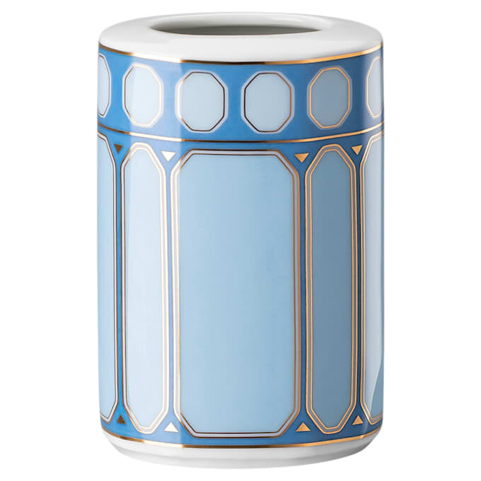 Jarrón Signum de porcelana, pequeño, azul Jarrón Signum de porcelana, pequeño, azul