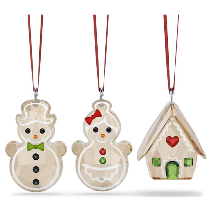 Juego de adornos de pan de jengibre «Holiday Cheers» Juego de adornos de pan de jengibre «Holiday Cheers»