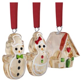 Juego de adornos de pan de jengibre «Holiday Cheers»