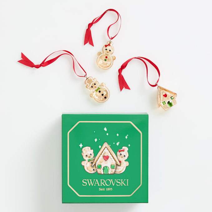 Juego de adornos de pan de jengibre «Holiday Cheers» Juego de adornos de pan de jengibre «Holiday Cheers»