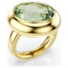 Juego de anillos con motivo Gema (3), multicolor, chapado en tono dorado Juego de anillos con motivo Gema (3), multicolor, chapado en tono dorado