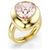 Juego de anillos con motivo Gema (3), multicolor, chapado en tono dorado Juego de anillos con motivo Gema (3), multicolor, chapado en tono dorado