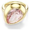 Juego de anillos con motivo Gema (3), multicolor, chapado en tono dorado Juego de anillos con motivo Gema (3), multicolor, chapado en tono dorado