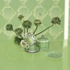 Taza de espresso Signum con platillo, de porcelana, verde Taza de espresso Signum con platillo, de porcelana, verde