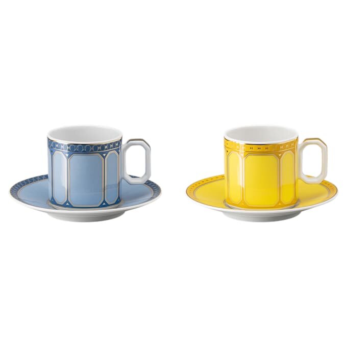 Juego de espresso Signum de porcelana, multicolor Juego de espresso Signum de porcelana, multicolor
