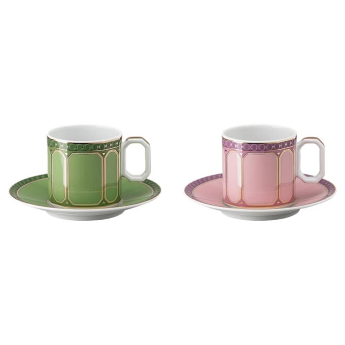 Juego de espresso Signum de porcelana, multicolor Juego de espresso Signum de porcelana, multicolor