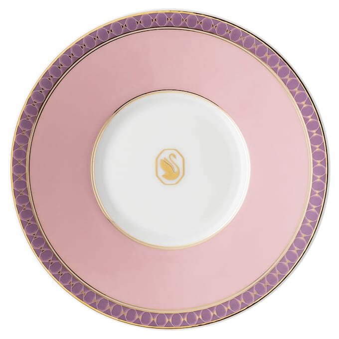 Taza de espresso Signum con platillo, de porcelana, rosa Taza de espresso Signum con platillo, de porcelana, rosa