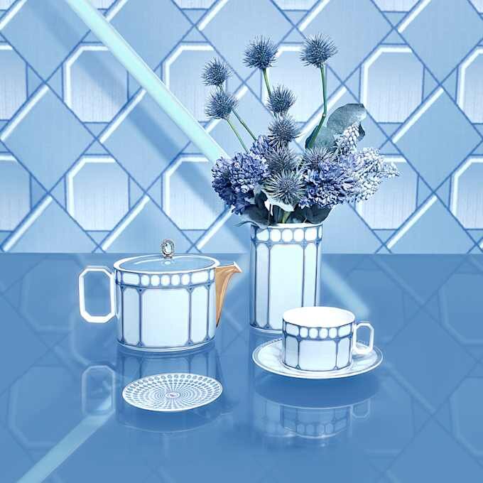Tetera Signum de porcelana, pequeña, azul Tetera Signum de porcelana, pequeña, azul