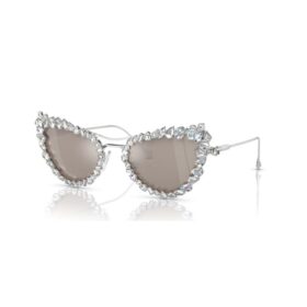 Lentes de sol con clip 2 en 1, estilo llamativo, forma de ojo de gato, Sk7011, blanco
