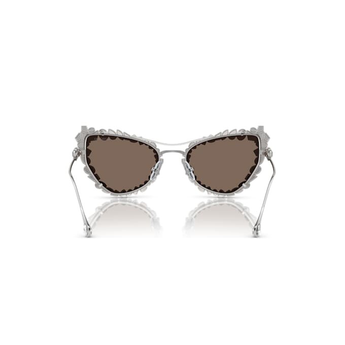 Lentes de sol con clip 2 en 1, estilo llamativo, forma de ojo de gato, Sk7011, blanco Lentes de sol con clip 2 en 1, estilo llamativo, forma de ojo de gato, Sk7011, blanco