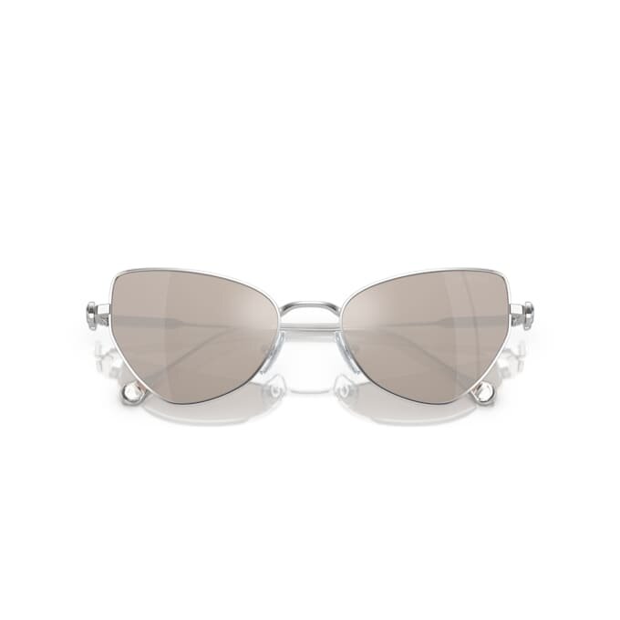 Lentes de sol con clip 2 en 1, estilo llamativo, forma de ojo de gato, Sk7011, blanco Lentes de sol con clip 2 en 1, estilo llamativo, forma de ojo de gato, Sk7011, blanco