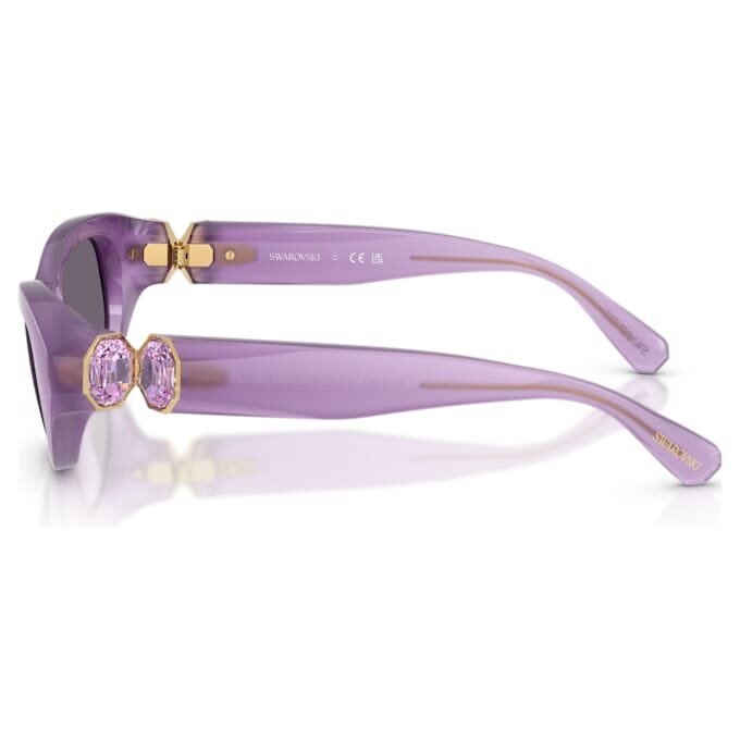 Lentes de sol con forma de almohada, morados Lentes de sol con forma de almohada, morados