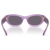Lentes de sol con forma de almohada, morados Lentes de sol con forma de almohada, morados