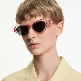 Lentes de sol con forma de almohada, Sk6050, rosa