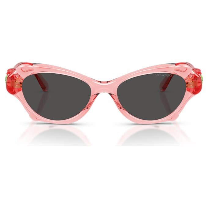 Lentes de sol con forma de almohada, Sk6050, rosa Lentes de sol con forma de almohada, Sk6050, rosa