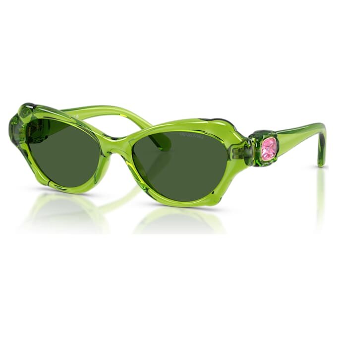 Lentes de sol con forma de almohada, Sk6050, verde Lentes de sol con forma de almohada, Sk6050, verde