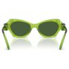 Lentes de sol con forma de almohada, Sk6050, verde Lentes de sol con forma de almohada, Sk6050, verde