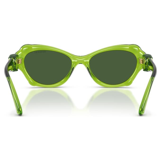 Lentes de sol con forma de almohada, Sk6050, verde Lentes de sol con forma de almohada, Sk6050, verde