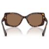 Lentes de sol con forma de almohada, Sk6058U, marrón